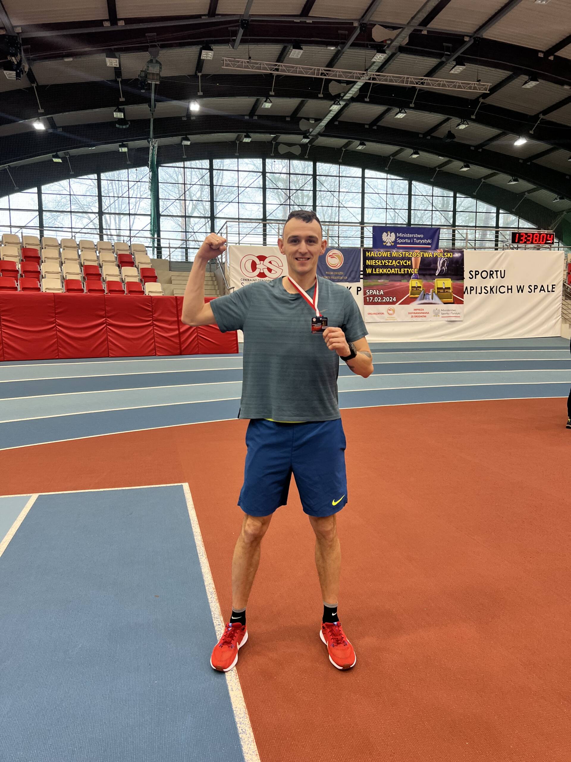 Michał Kulpa zdobywa złoto Mistrzostw Polski na dystansie 800m